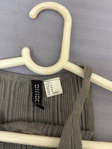 Ribbed Knit Tank Top M size