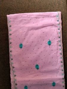 Pink Peacock Dupatta