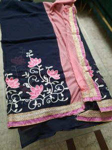 Embroidered Saree