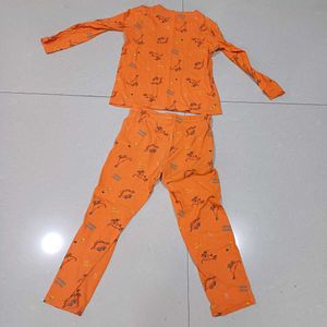 Kids KB Teamspirit Orange Sleepwear Set