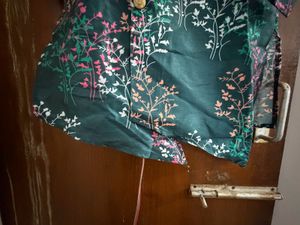 Floral Print Jacket and pajama.