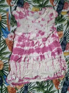 Tie-Dye Mini Dress