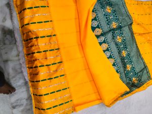 PRICE REDUCED Yellow Silk Kurti