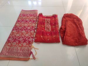 Banarasi Kurta Pant No Dupatta❌❌