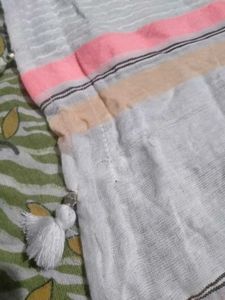 Striped V-Neck Tunic Top