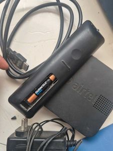 full set of Airtel HD settop box for TV