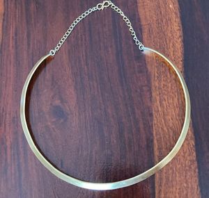 Gold finish Neck Cuff Choker