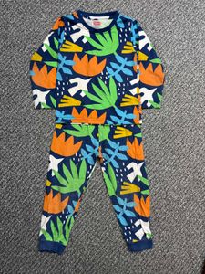 Cute Jungle Print Pajama Set