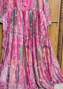 Pink Patchwork Dress