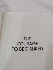 The Courage to Be Disliked