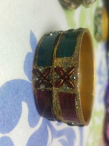 Exquisite Embellished Bangles
