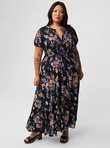 Floral Print Midi Dress