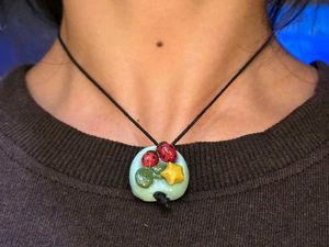 Cute Ladybug Charm Pendant🩵🐞