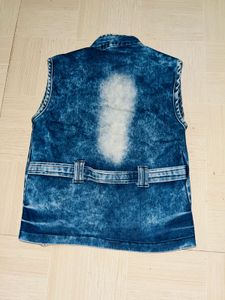 Stylish Denim Vest