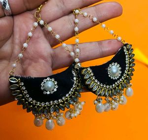 New Fabric Hand Made Earrings