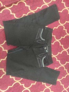 Stylish Black Denim Jeans