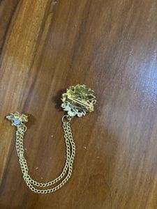 Elegant Brooch Set - 3 Pieces