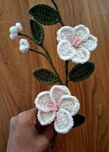 Crocheted Flower Applique