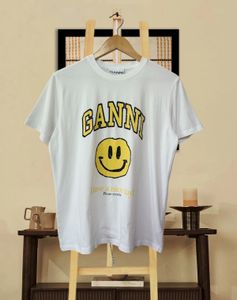 GANNI Smiley Face T-Shirt