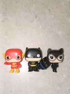 Combo of 3 DC toys