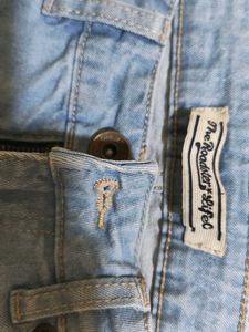 Light Wash Denim Shorts