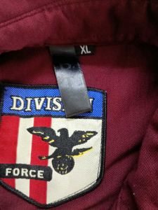 Men's Division Force front side open shirt