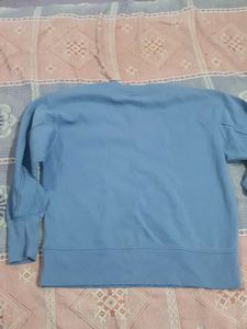Blue Crewneck Sweatshirt