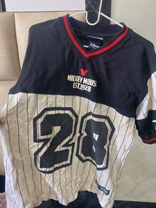 Vintage Mickey Mouse Baseball Jersey