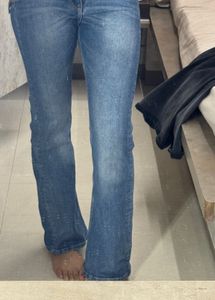 H&amp;M Blue Flare Jeans