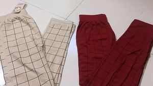 Stylish Checked Leggings - Comfy &amp; Chic
