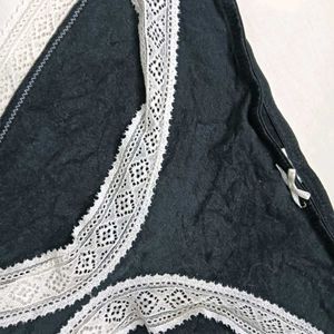 Black Lace🪔 Trim Briefs