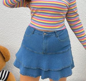 Aesthetic Korean Rainbow Long Sleeve Top