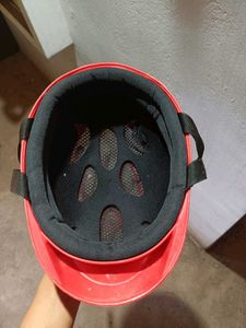 Kids Red Bike Helmet