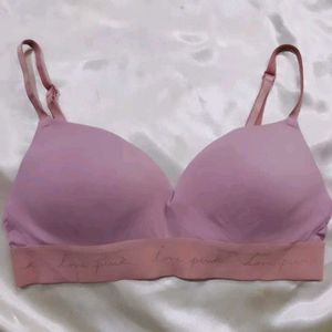 Pink Wireless Bra