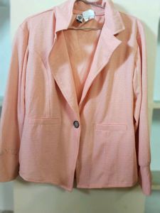 Peach Blazer
