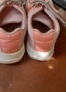 Cute Pink Polka Dot Sneakers