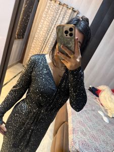 Sparkly Sequin Wrap Dress🧚🏻‍♀️🎀