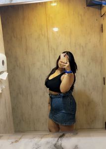 Vintage Wash Denim Skirt