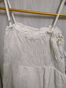 White Broderie Anglaise Sundress