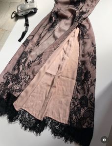 Blush pink midnight slip dress