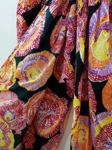 Multicolored Dhoti Pants