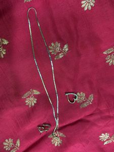 Heart Pendant Necklace Set