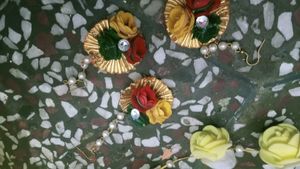 Floral Jewellery Set