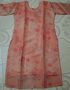 New Dress 👗 Floral Print Organic Kurta