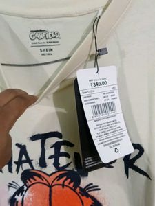 Garfield Graphic T-Shirt - Cream