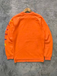 Orange Jordan Crewneck Sweatshirt