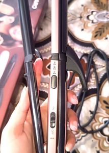 AGARO 3-in-1 Hair Styler straight crimp curl