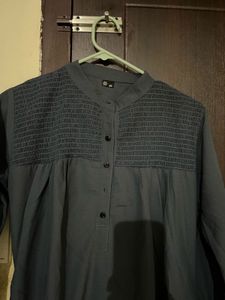 Elegant Grey Kurta for Women