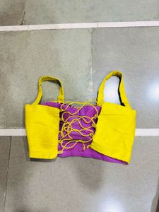 Vibrant Yellow Lehenga Choli Set