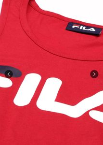 Fila Red Logo Tank Top